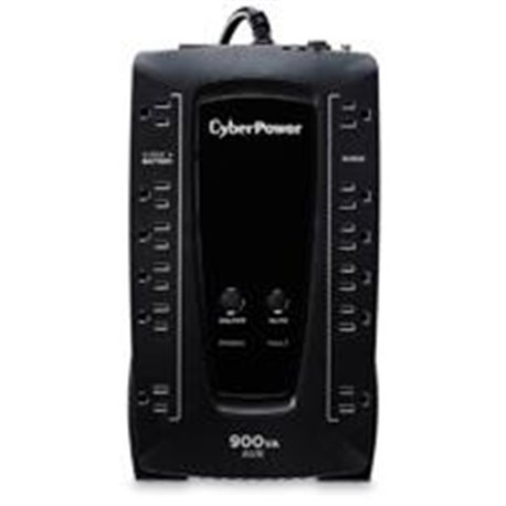 NO BREAK  CYBERPOWER (AVRGR900U) 900VA/480 WATTS, 12 CONTACTOS NEMA 5-15R 3 AÑOS DE GARANTIA EN PILA Y EQUIPO.