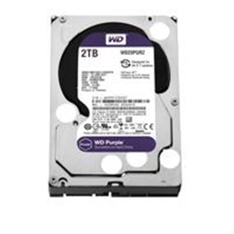 DD INTERNO WD PURPLE 3.5 2TB SATA3 6GB/S 64MB 24X7 PARA DVR Y NVR DE 1-8 BAHIAS Y 1-64 CAMARAS
