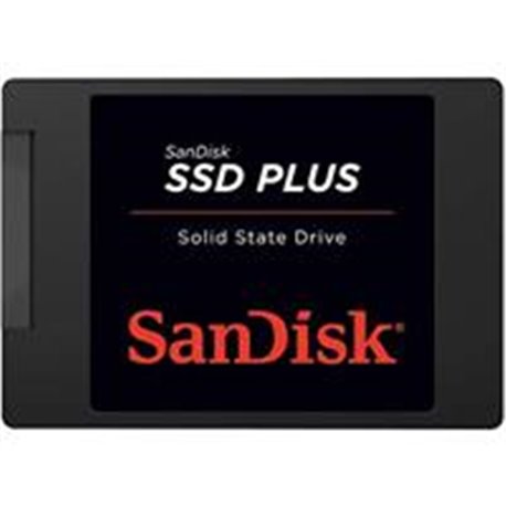 UNIDAD DE ESTADO SOLIDO SSD SANDISK PLUS 120GB 2.5 SATA3 7MM LECT.530/ESCR.310MBS
