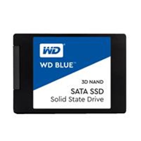 UNIDAD DE ESTADO SOLIDO SSD WD BLUE 2.5 500GB SATA 3DNAND 6GB/S 7MM LECT 560MB/S ESCRIT 530MB/S
