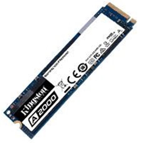 UNIDAD DE ESTADO SOLIDO SSD KINGSTON SA2000M8 250GB M.2 NVME PCIE LECT.2000 / ESCR.1100 MB/S
