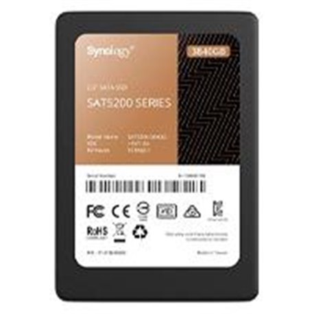 UNIDAD DE ESTADO SOLIDO SSD SYNOLOGY 2.5  3.84 TB SATA3 6GB/S 7MM LECT 530 MB/S ESCRIT 500 MB/S
