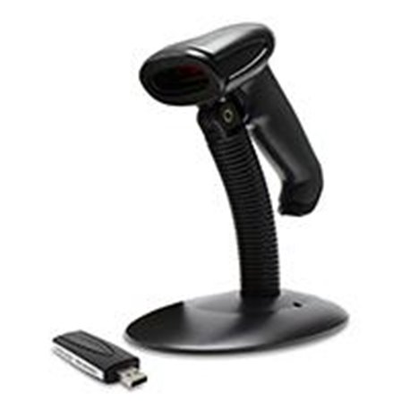 LECTOR DE CODIGOS DE BARRA GHIA LASER 1D INALAMBRICO CON BASE // RECEPTOR USB // HASTA 300M