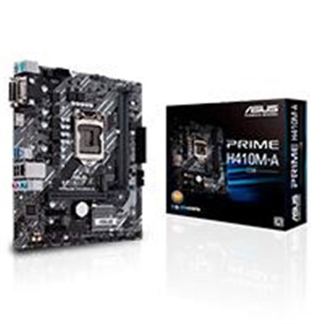 MB ASUS H410 INTEL S-1200 10A GEN/2X DDR4 2666/HDMI/D-SUB/DVI//M.2/4X USB3.2/MICRO ATX/GAMA BASICA