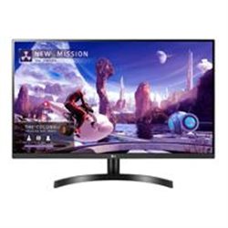 MONITOR LED LG 32QN600-B 31.5 QHD 2560X1440, ASPECTO 16:9, 75HZ, TR 5MS, PANEL IPS, HDMI(2) DISPLAYPORT(1) AUX(1) HDR10,CALIBRAC