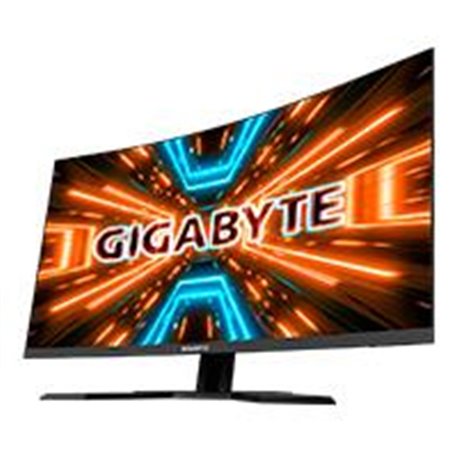 MONITOR GAMER GIGABYTE G32QC-SA /32/QHD 2560 X 1440/TR 1MS/165HZ/2XHDMI/DP/VA/FREESYNC/GSYNC/2X USB 3.0/CURVO