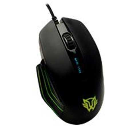 MOUSE GAMER ALAMBRICO USB ILUMINACION RGB 8 BOTONES + SCROLL 18000 DPI CONFIGURABLES BALAM RUSH HUNT  BR-931403