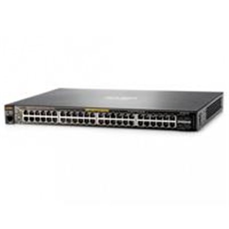 SWITCH HP ARUBA 48 PUERTOS GIGABIT 2530-48G POE 382W,RACK,ADMINISTRABLE,QOS,CAPA 2