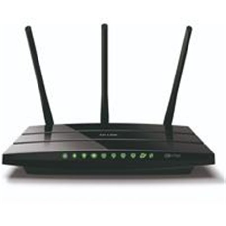 ROUTER INALAMBRICO TP-LINK ARCHER C7 AC1750 BANDA DUAL 2.4GHZ A 450MBPS Y 5GHZ A 1300MBPS 4 PUERTOS LAN GIGABIT 1 WAN GIGABIT 1 