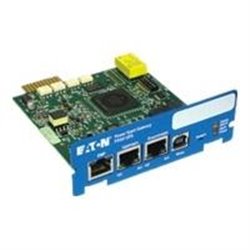TARJETA DE COMUNICACION EATON (WEB/SNMP MODBUS TCP/IP) COMPATIBLE UPS 9155,9355,9390,9395, BLADE AND EMP(ANALISIS DE MONITOREO A