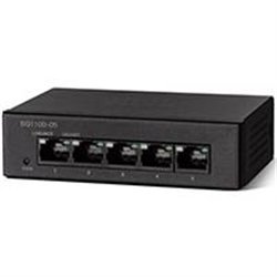 SWITCH CISCO SMB 5 PUERTOS - 10/100/1000 MBPS - NO ADMINISTRABLE - ESCRITORIO - QOS