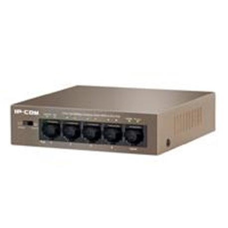 SWITCH F1105P IP-COM POE + DE 5 PUERTOS 10/100MBPS, 4-POE, IEEE 802.3AF, POE: 58 VATIOS