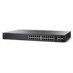 SWITCH CISCO SMB // 24 PUERTOS 10/100 FAST ETHERNET // POE 185W // 2 PUERTOS SFP // ADMINISTRABLE