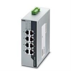 SWITCH ETHERNET, PHOENIX CONTACT - 8 PUERTOS RJ45 CON NORMAS IEC 61850-3 E IEEE 1613, AUTOCROSSING