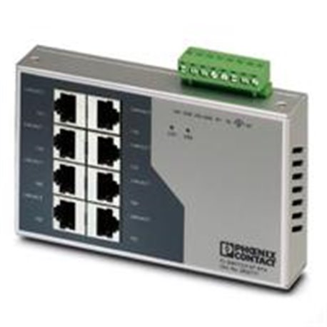 SWITCH ETHERNET 8 PUERTOS TP-RJ45 AUTOCROSSING PHOENIX CONTACT NO GESTIONADO 10 100 MBITS/S RJ45