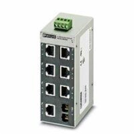 SWITCH ETHERNET PHOENIX CONTACT 7 PUERTOS,1 PUERTO FIBRA OPTICA 100 MBIT/S