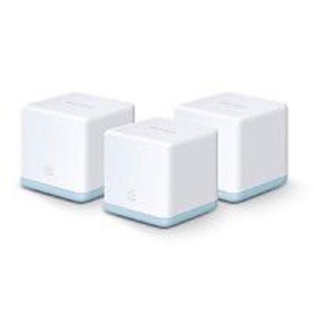 MERCUSYS HALO S123-PACK 3 PIEZAS AC1200 WHOLE-HOME SISTEMA EN MALLA WI-FI PARA EL HOGAR DUAL-BAND 802.11AC/N/G/B/A 2 PUERTOS WAN