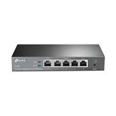 ROUTER VPN TP-LINK TL-R605 BALANCEADOR DE CARGA GIGABIT 1 RJ45 WAN 1 RJ45 LAN Y 3 RJ45 WAN/LAN 20 TUNELES VPN IPSEC 25,000 SESIO