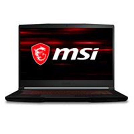 PORTATIL GAMER MSI GF63 THIN 10SCXR /CORE I5 10300H 2.5 - 4.5GHZ/8GB DDR4/256GB SSD-M.2/15.6 FHD/NVIDIA GTX1650 MAX-Q 4GB/WIN 10