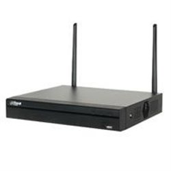 NVR DAHUA NVR2104HSW4K / 4 CANALES DE VIDEO IP WIFI/ 2.4GHZ/ H265/ 80MBPS GRABACION/ HDMI 4K/ VGA/ 1 INTERFAZ SATA/ GRABACION HA