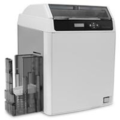 IMPRESORA PARA CREDENCIALES PVC DPM DASCOM DC-7600 DE 600 DPI DE UNA SOLA CARA USB Y TARJETA DE RED CON CODIFICADOR 3 EN 1 RADIO