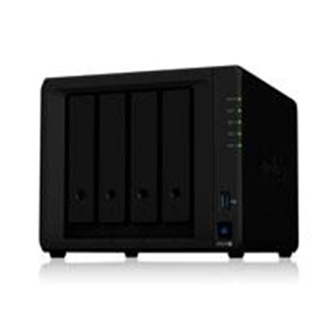 NAS SYNOLOGY DS420+ /4 BAHIAS DOBLE NUCLEO HASTA 2.9 GHZ 2GB DDR4, 2 LAN GIGABIT /USB 3.0 X2/HOT-SWAP/SATA/HASTA 64TB/SOPORTA M.