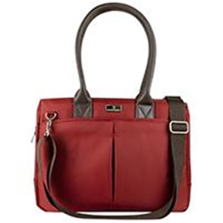 BOLSO PARA MUJER CITY CHIC LAPTOP 14 PERFECT CHOICE ROJO  PC-083412