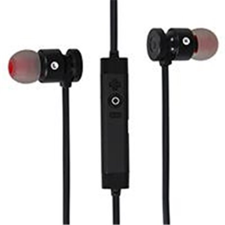 AUDIFONOS AURICULARES BLUETOOTH GHIA ASTEROID NEGROS MANOS LIBRES BT 4.0 10M DE ALCANCE