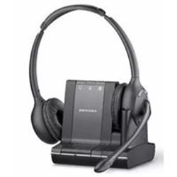AURICULAR INALAMBRICO PLANTRONICS SAVI 720 3 EN 1 DIADEMA BIAURAL - CONTROLA TU TELFONO FIJO, CELULAR Y COMPUTADORA CON UN SOLO 