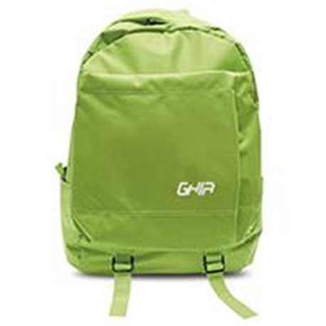 MOCHILA BACKPACK GHIA 15.6 COLOR VERDE 3 COMPARTIMIENTOS