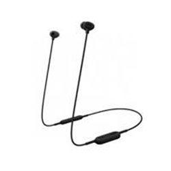 AUDIFONOS CON CONEXIÓN BLUETOOTH TIPO INSERCIÓN (IN-EAR) PANASONIC RZ-NJ320BPUK, RECARGABLES 18 HORAS DE MUSICA, COLOR NEGRO, CO