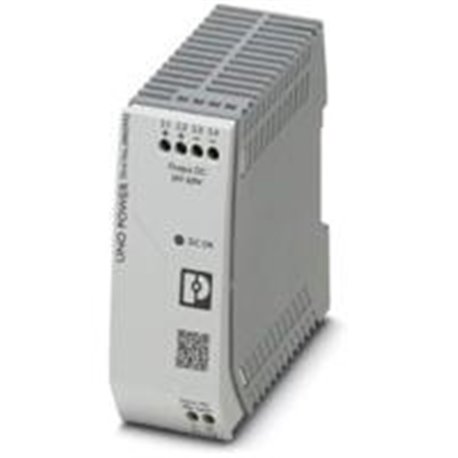 FUENTE DE ALIMENTACION DE CORRIENTE PHOENIX CONTACT, PARA MONTAJE SOBRE CARRIL,ENTRADA MONOFASICA, SALIDA 24 V DC/60W