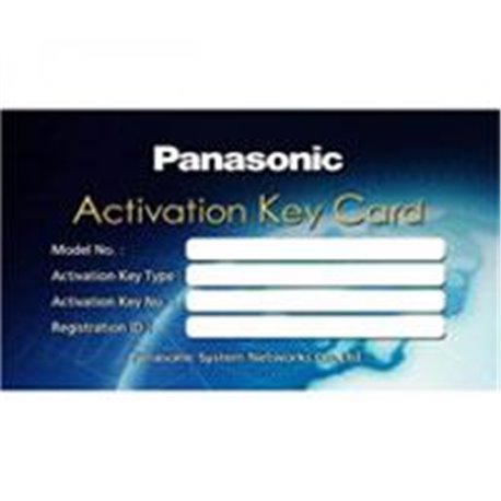 CODIGO DE ACTIVACION PARA 8 ÑINEAS IP(H323) O SIP PARA KX-NS00 O KX-NS1001.