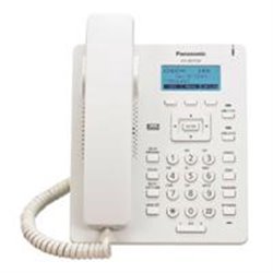 TELEFONO SIP VOIP PANASONIC KX-HDV130X 2 LINEAS - PANTALLA 23 AUDIO HD - ALTAVOZ FULLDUPLEX 2 PUERTOS LAN - POE BLANCO NO INCLUY