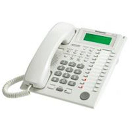 TELEFONO PANASONIC KX-T7735HIBRIDO CON PANTALLA DE 3 LINEAS, 12 TECLAS DSS, 12 TECLAS PF Y ALTAVOZ