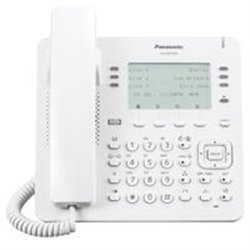TELEFONO IP PROPIETARIO PANASONIC  6X4 BOTONES CO FLEXIBLES, 2 PUERTOS ETHERNET GB, POE. COMPATIBLE COMPATIBLE CON IP-PBX  NS/NS