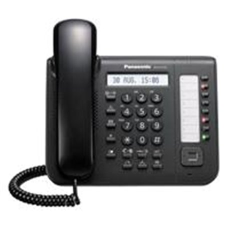 TELEFONO PANASONIC KX-DT521 DIGITAL CON 8 TECLAS PROGRAMABLES NEGRO PARA EXTENSIONES DIGITALES