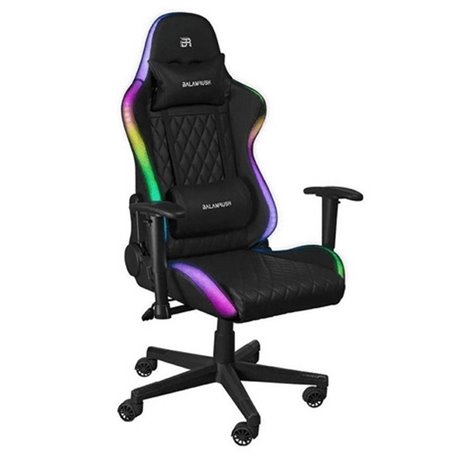 SILLA GAMER BALAM RUSH LIGHTING RUSH RGB RECLINABLE 90+150 NEGRO BR-931267