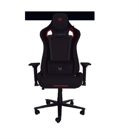 SILLA GAMER BALAM RUSH NEGRO/ROJO THUNDER TOUR PISTON DE GAS CLASE 4 INCLINACION 90-180 SOPORTA HASTA 150K