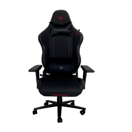 SILLA GAMER BALAM RUSH NEGRO/ROJO THUNDER COMP PISTO DE GAS CLASE 4 INCLINACION 90-180 SOPORTA HASTA 150K