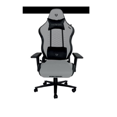 SILLA GAMER BALAM RUSH GRIS THUNDER COMP PISTO DE GAS CLASE 4 INCLINACION 90-180 SOPORTA HASTA 150K