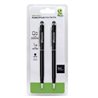 PLUMA STYLUS BROBOTIX P/TABLETA DUO PACK NEGRA