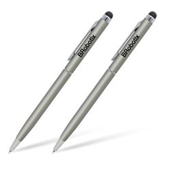 PLUMA STYLUS BROBOTIX PARA TABLETA DUO PACK PLATA