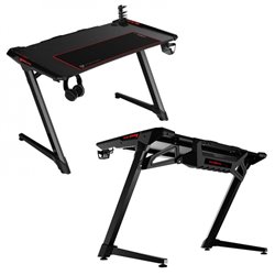 ESCRITORIO BALAM RUSH GAMER OLUMPUS MRX3000 RGB MOUSEPAD PORTA VASOS