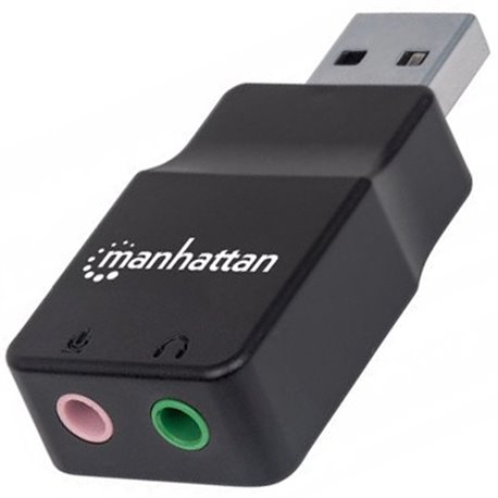 CONVERTIDOR MANHATTAN USB 2.0 A TARJETA DE SONIDO 2.1