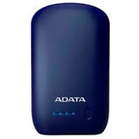 BATERIA DE RESPALDO POWER BANK ADATA P10050V 10050MAH/LINTERNA/2 USB 2.4A/INDICADOR DE CARGA/AZUL OSCURO