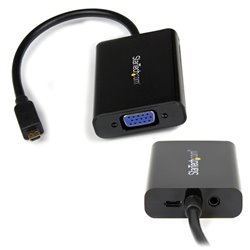 ADAPTADOR STARTECH MICRO HDMI A VGA - 1920x1200  - MCHD2VGAA2