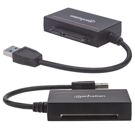 CONVERTIDOR MANHATTAN USB 3.0 A HDD SATA 2.5 PULGADA