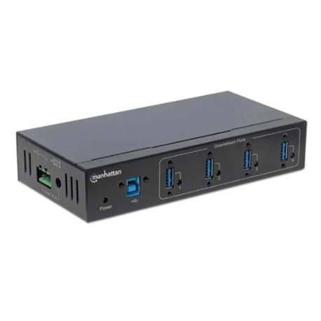 HUB MANHATTAN USB 4 PUERTOS V3.0 INDISTRIAL