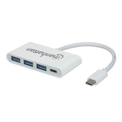 HUB USB TIPO C 3 PUERTOS A + 1 PUERTO C